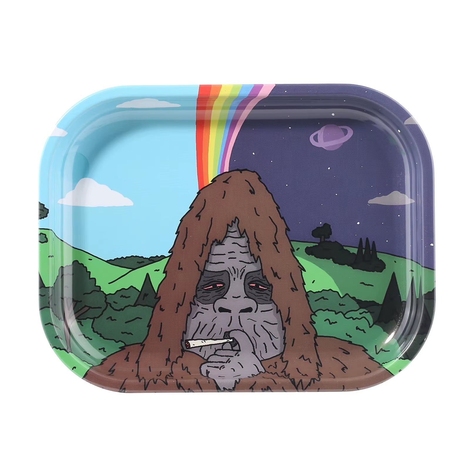1/2 Pieces Gorrila Herb Spice Grinder Rolling Tray Gifts