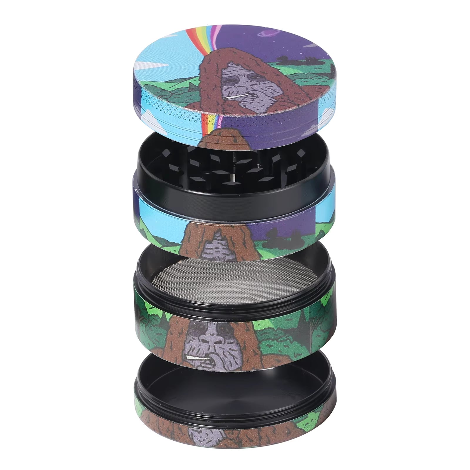 1/2 Pieces Gorrila Herb Spice Grinder Rolling Tray Gifts