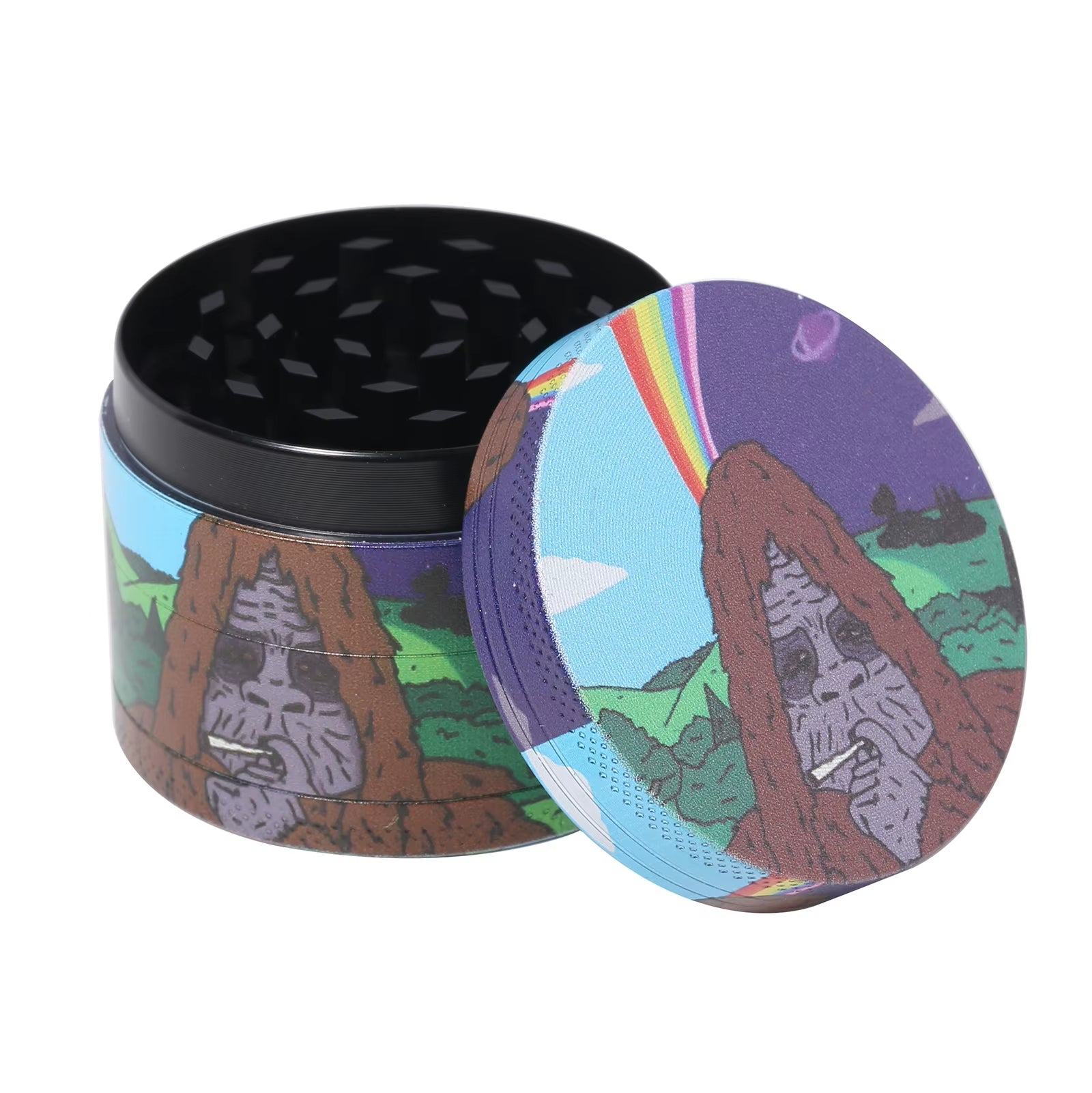 1/2 Pieces Gorrila Herb Spice Grinder Rolling Tray Gifts